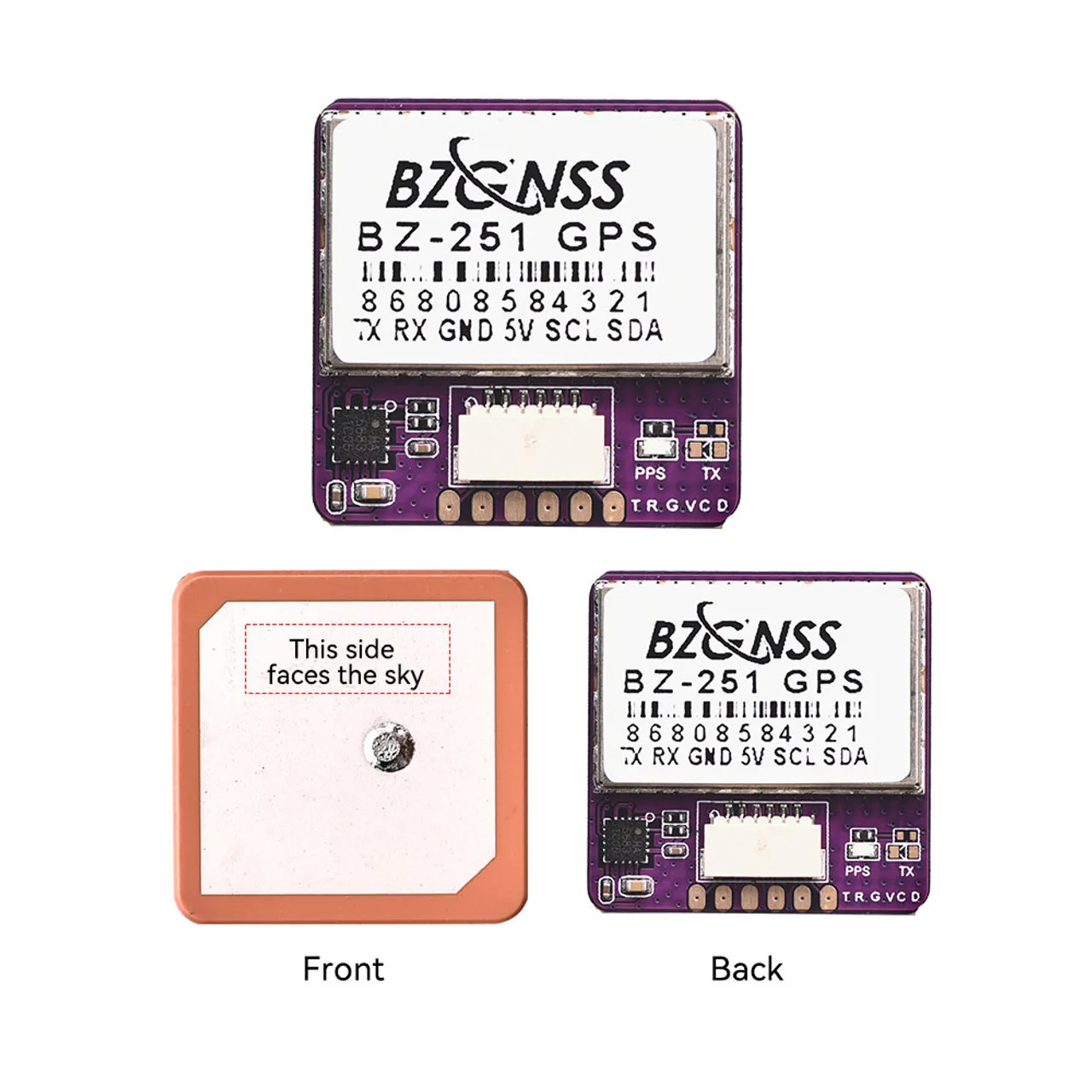 Outdoor Camping Toys - BZGNSS BZ-251 GPS with 5883 Compass
