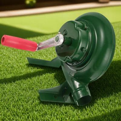 Outdoor Camping Fireplace - Manual Hand Crank Barbecue Fan Sturdy