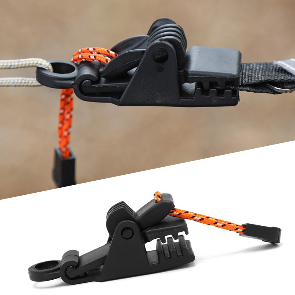 Outdoor Camping Tarp - 1/4/10pcs Heavy Duty Tent Clamp Outdoor