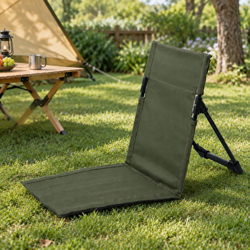 Outdoor Camping Table And Chairs - Lightweight Foldable Camping Seat Made of