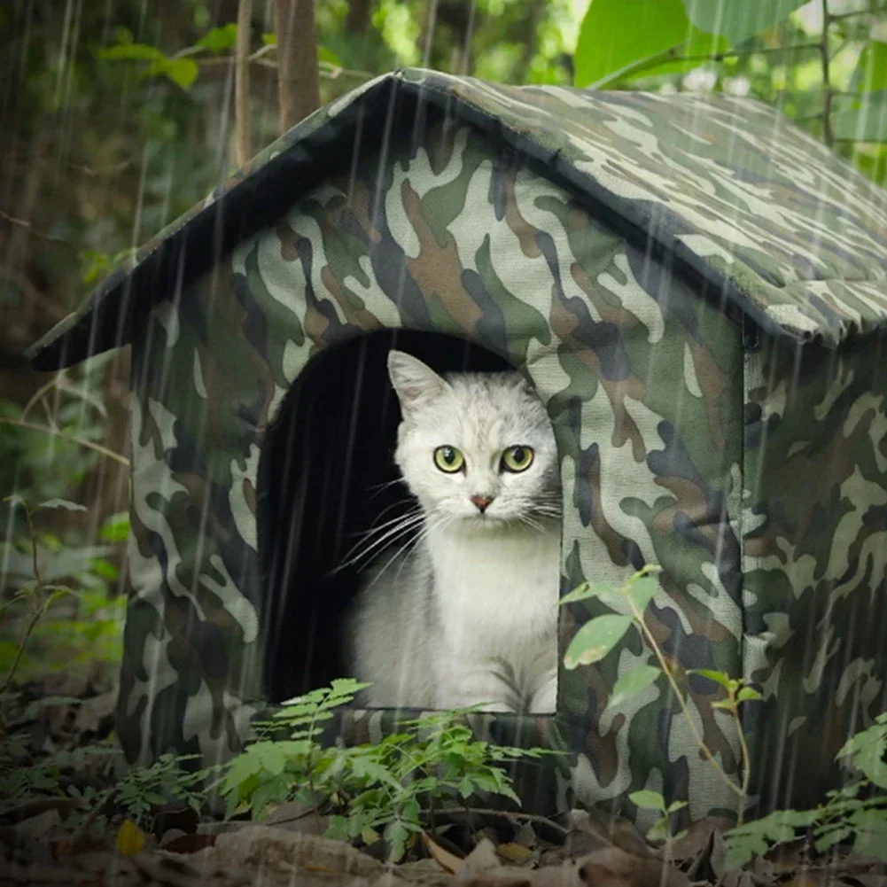 Outdoor Camping Dog Fence - Stray cat dog rescue waterproof and