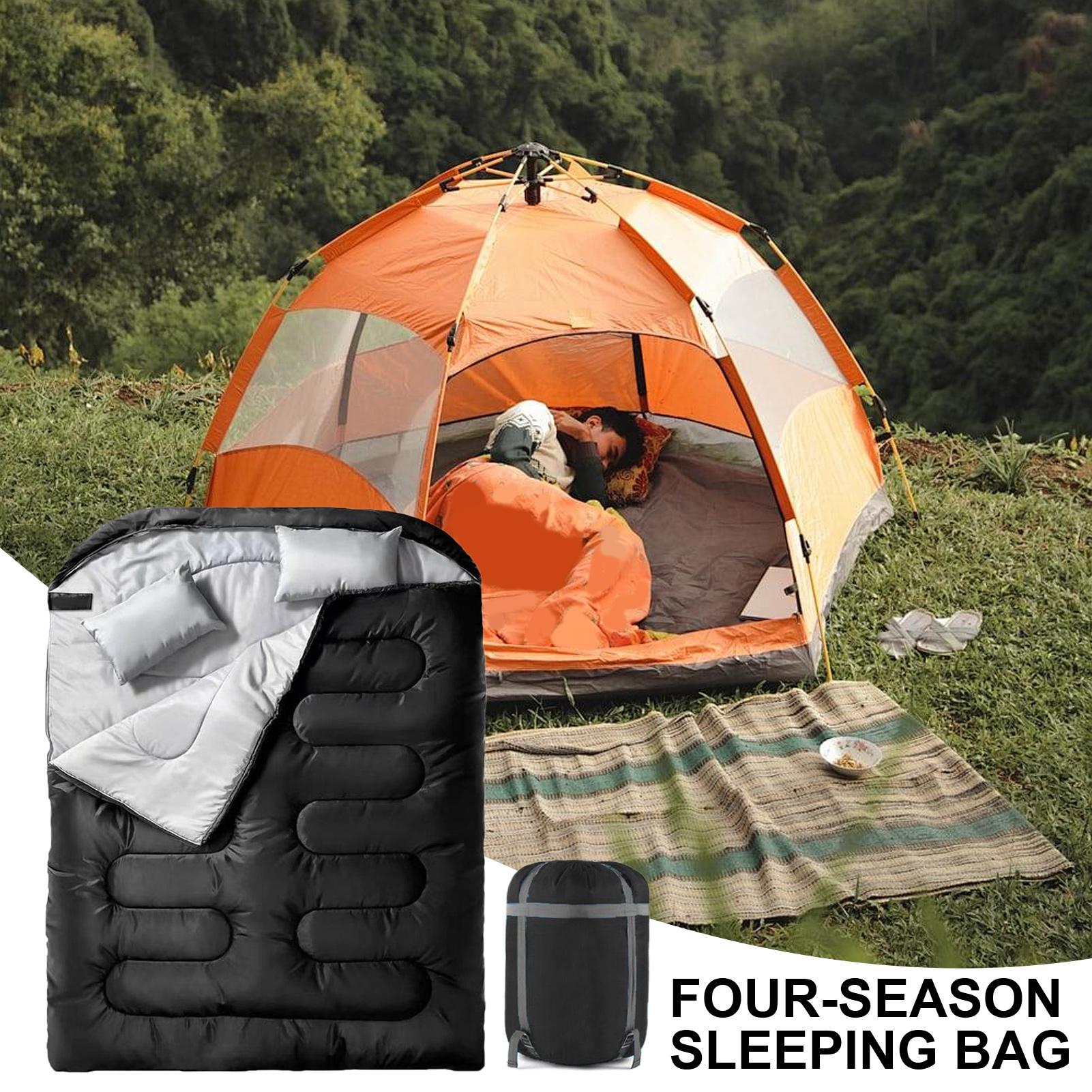 Outdoor Camping Activities For Adults - Adults Double Sleeping Bag 2 People