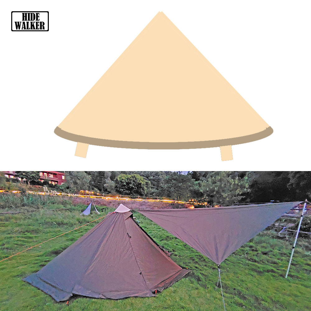 Outdoor Camping Tarp - Tent Connector for Tarp and Pyramid