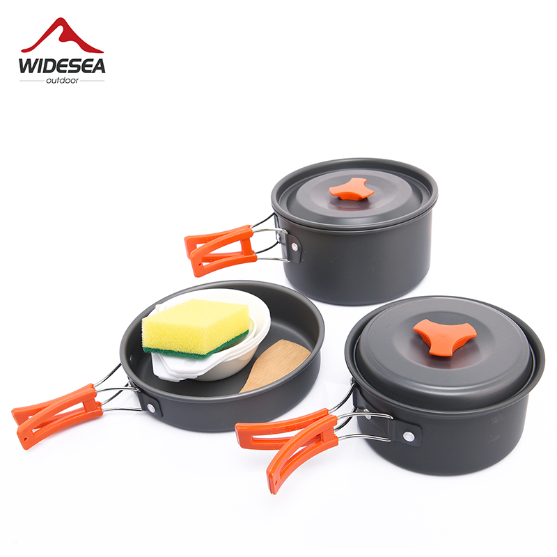 Outdoor Camping Dining Set - Widesea Camping Outdoor Cookware Set Tableware