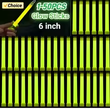 Glow Sticks Survival - Military Grade Glow Sticks with Hook