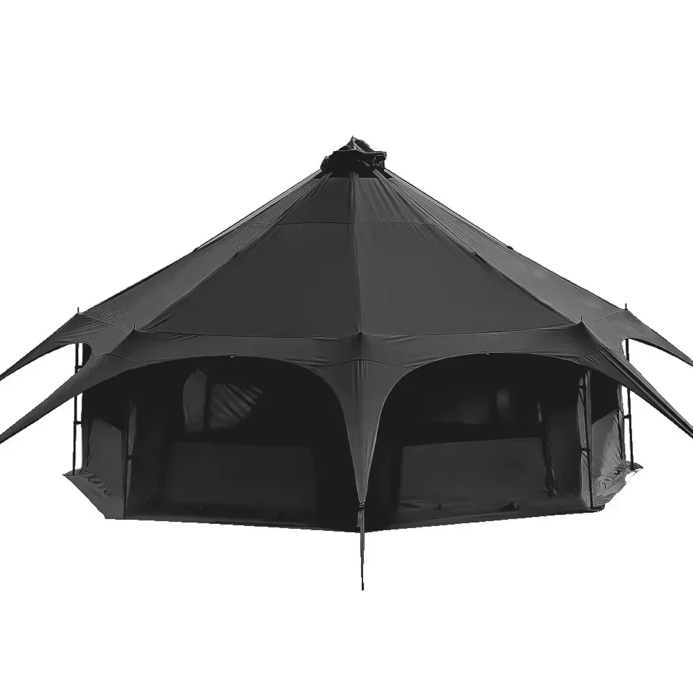 Outdoor Yurt Camping - Outdoor Camping Large Family Canvas Cotton
