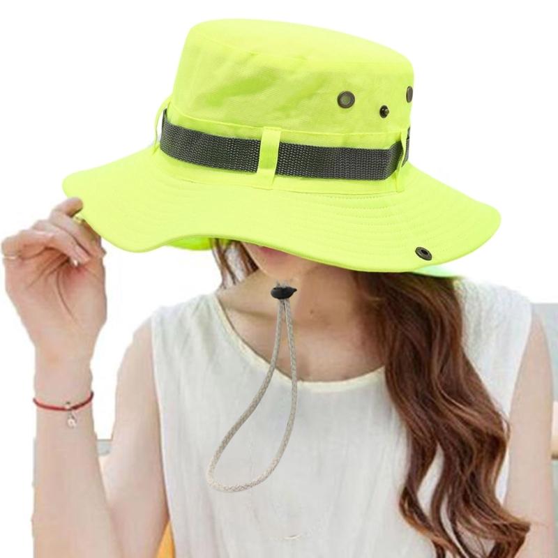 72XE Fluorescent Bucket Hat Wi - Outdoor Camping Activities For Adults recension och pris