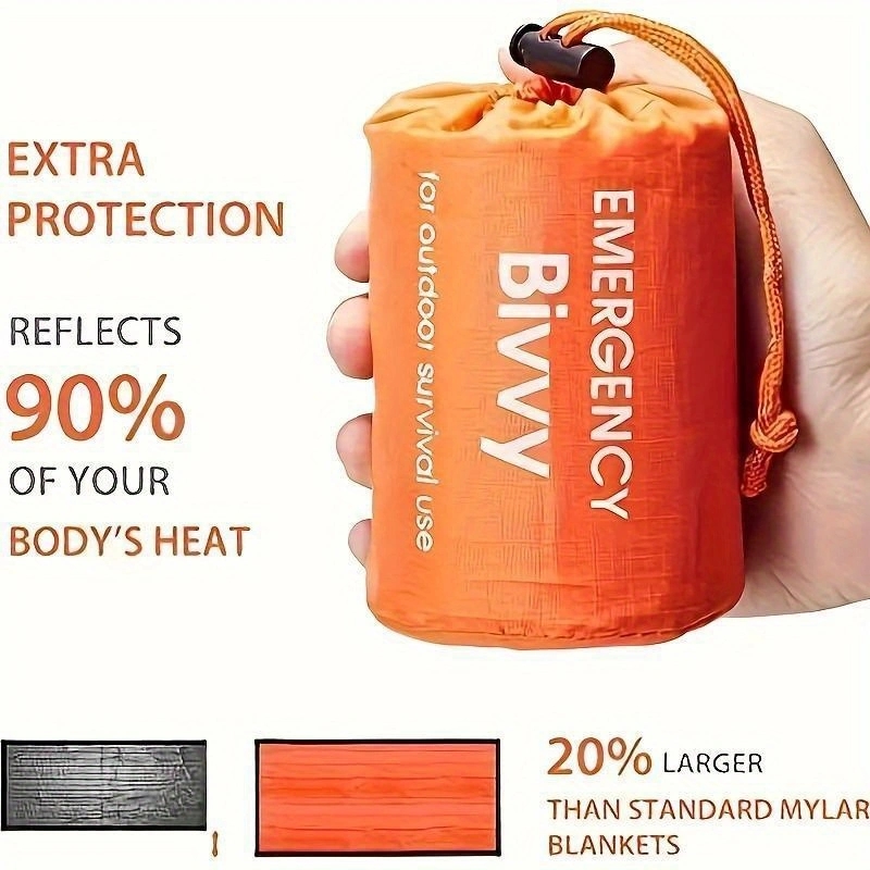 Multi-pack emergency sleeping  - Outdoor Camping Activities For Adults recension och pris
