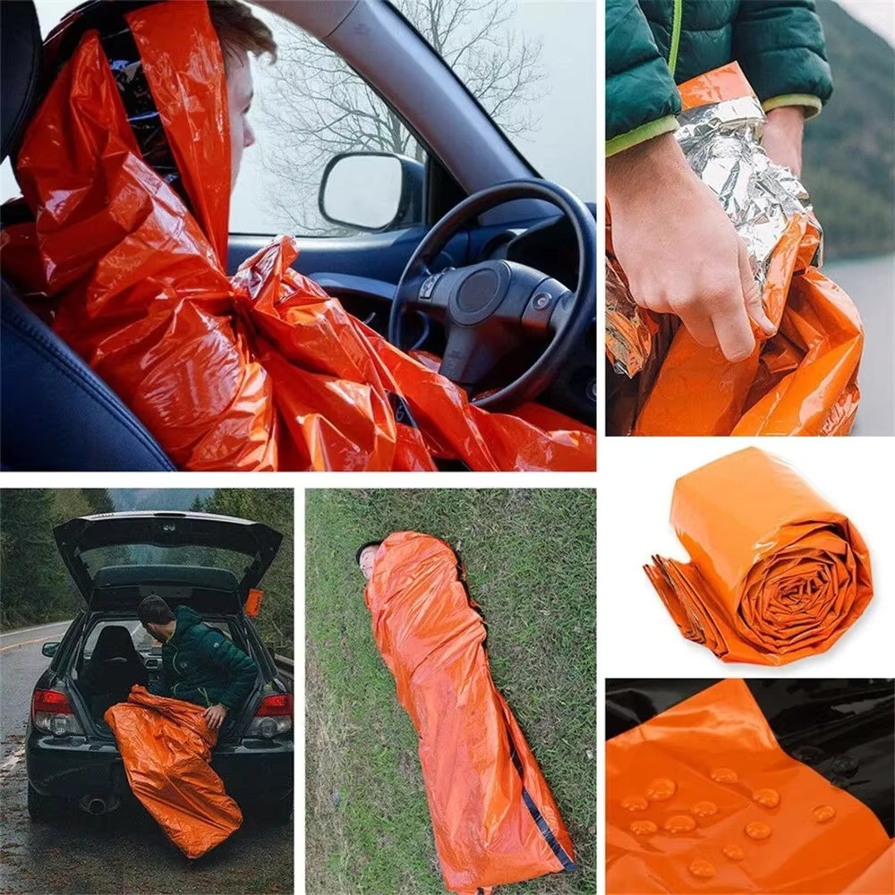 Multi-pack emergency sleeping  - Outdoor Camping Activities For Adults recension och pris