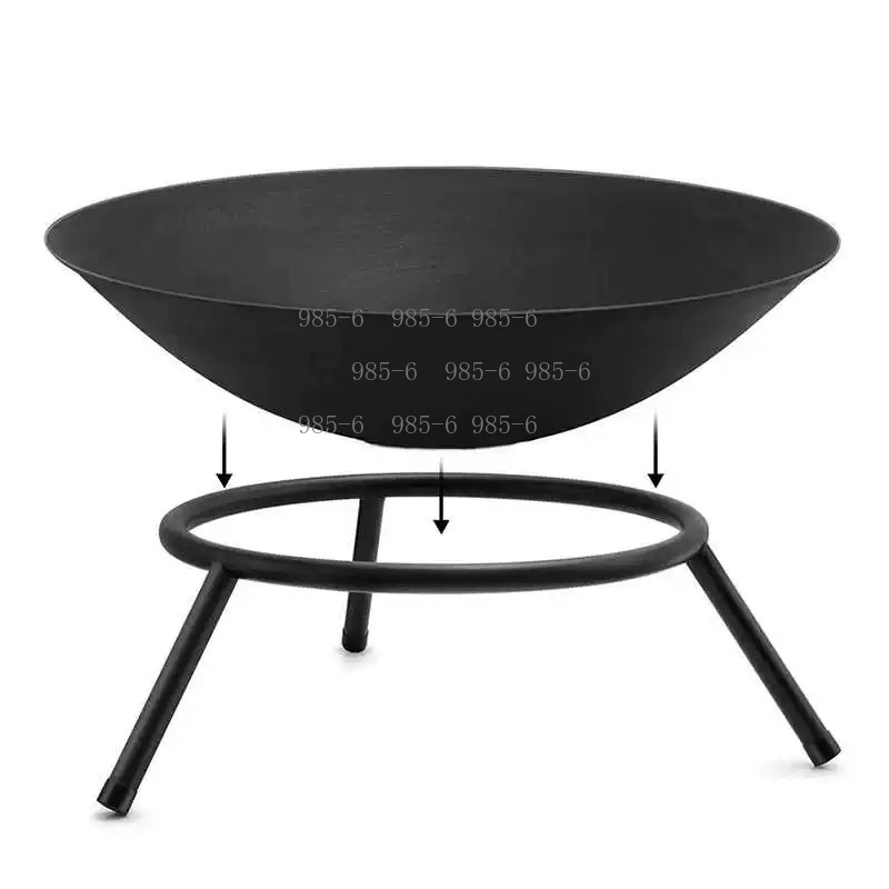 60cm  modern outdoor cast iron - Outdoor Camping Fireplace recension och pris