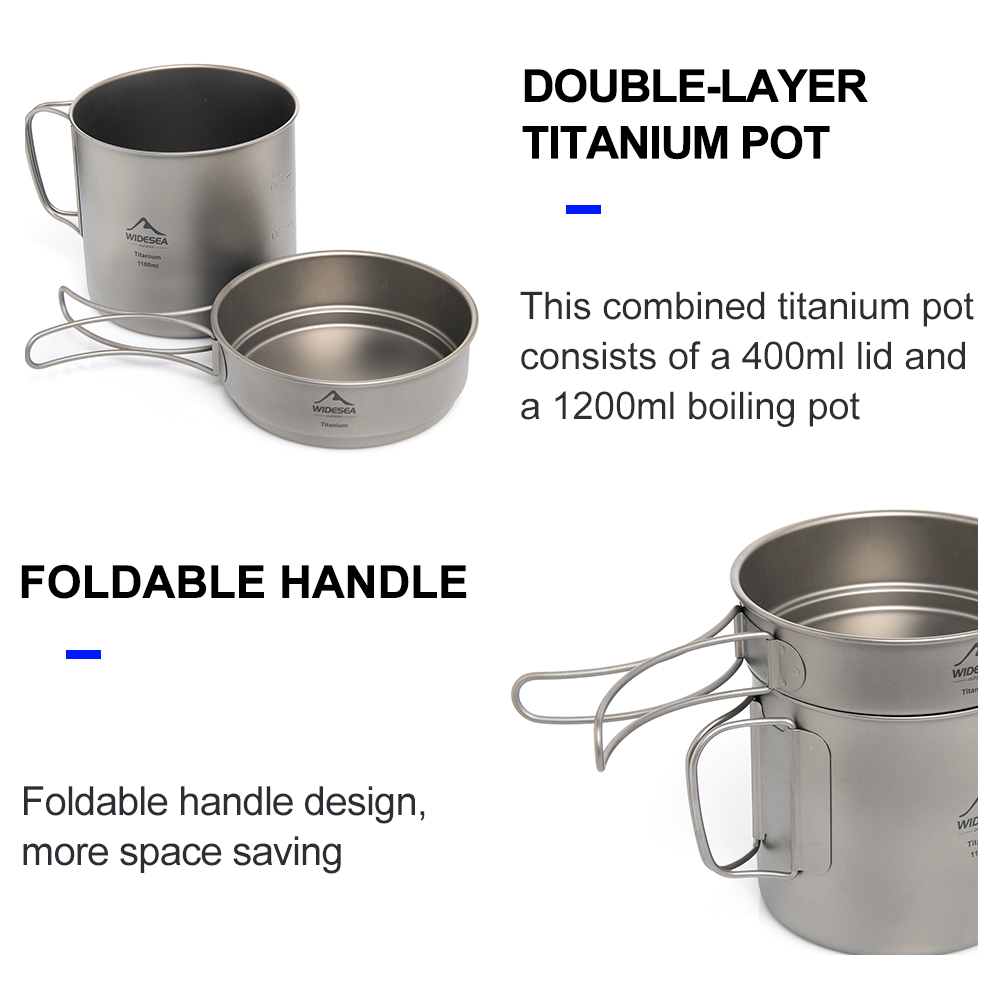 Widesea Ultralight Titanium Ca - Outdoor Camping World recension och pris