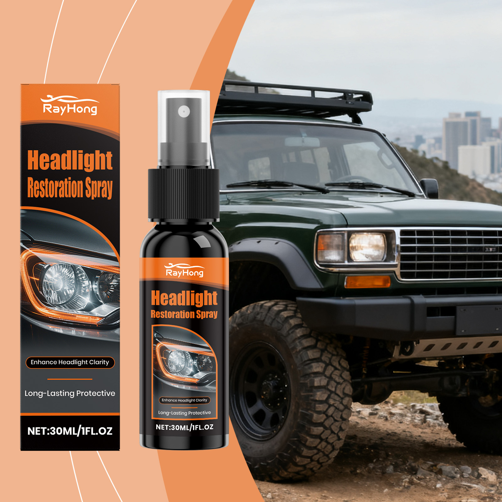 30ml Headlight Restoration Spr - Headlamp recension och pris