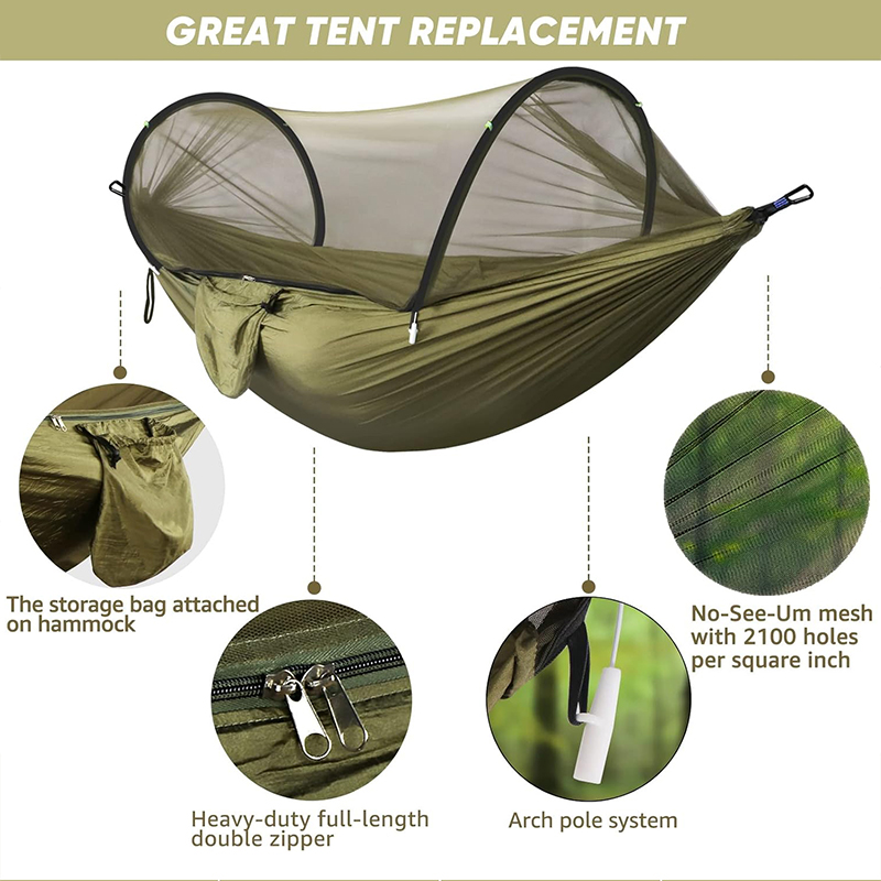 Outdoor Camping Hammock with M - Outdoor Camping Hammock recension och pris