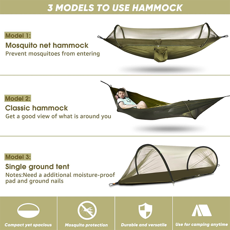 Outdoor Camping Hammock with M - Outdoor Camping Hammock recension och pris