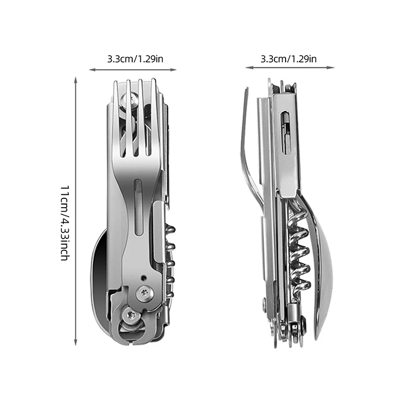 6 in 1 Multifunctional Tablewa - Outdoor Camping Dining Set recension och pris