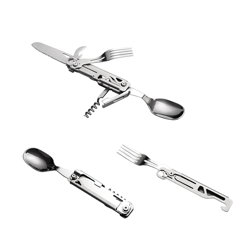 6 in 1 Multifunctional Tablewa - Outdoor Camping Dining Set recension och pris