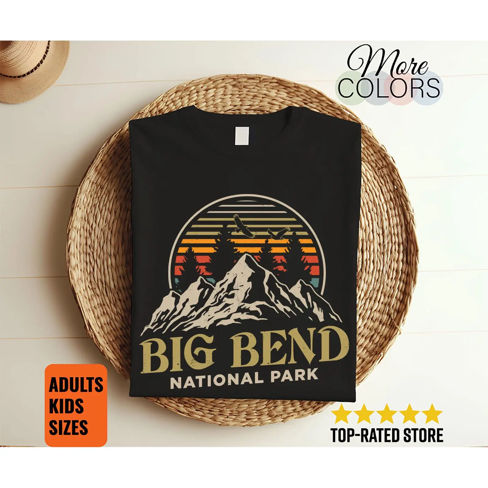 Vintage Big Bend National Park - Outdoor Camping In Texas recension och pris