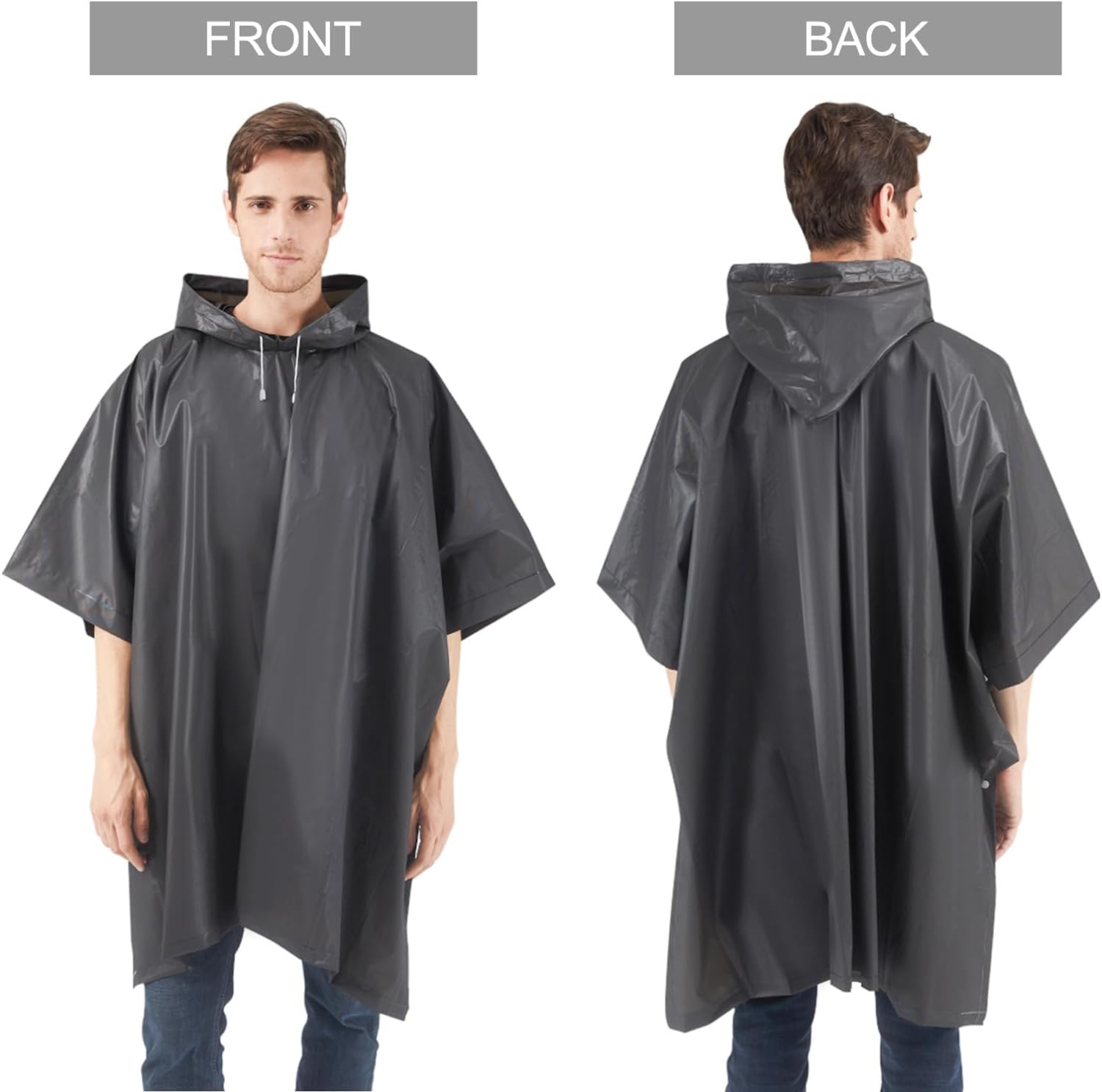 Rain Ponchos for Adults Men Wo - Outdoor Camping Activities For Adults recension och pris