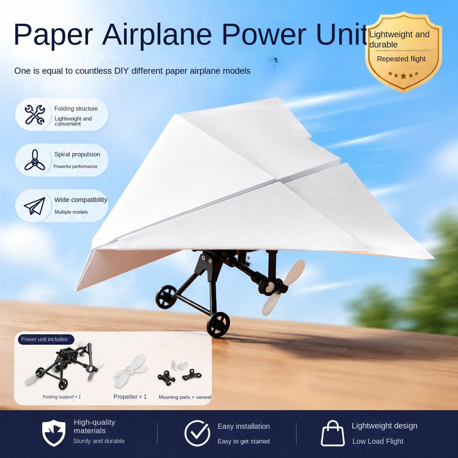 RC Paper Airplane Kit Remote C - Outdoor Camping Toys recension och pris