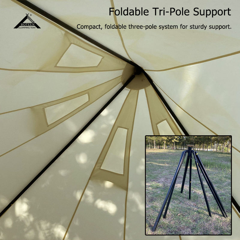 Outdoor Cotton Bell Tent No Ce - Outdoor Yurt Camping recension och pris