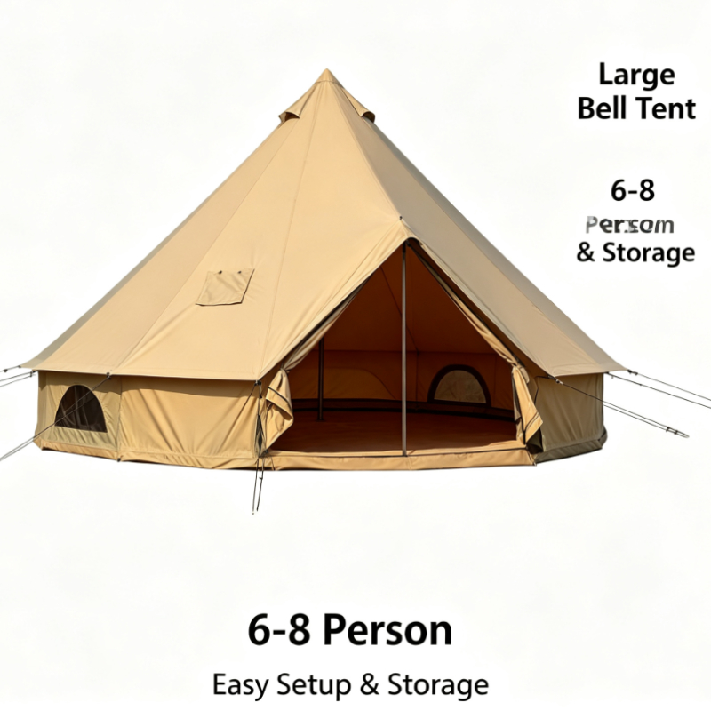 Oxford Cloth Pyramid Tent Wate - Outdoor Yurt Camping recension och pris