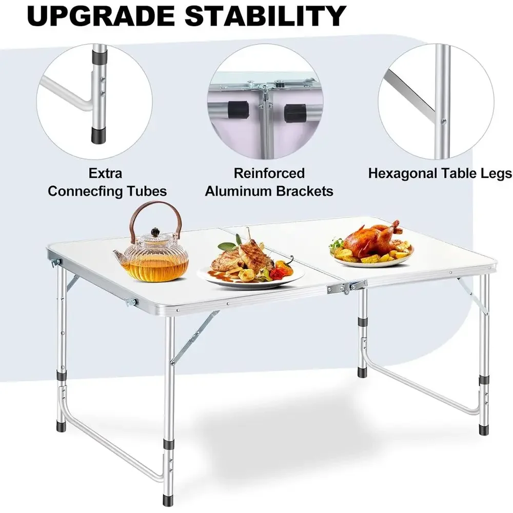 Portable Plastic Dining Table  - Outdoor Camping Dining Set recension och pris
