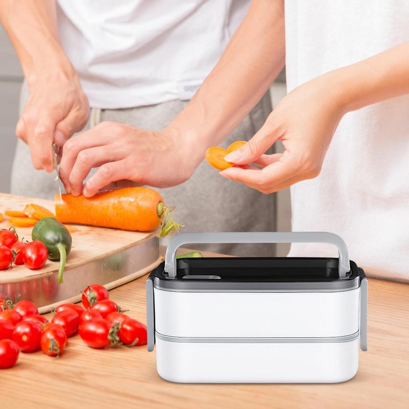 Thermal Lunch Box 2-Layer Meal - Outdoor Camping Meals recension och pris