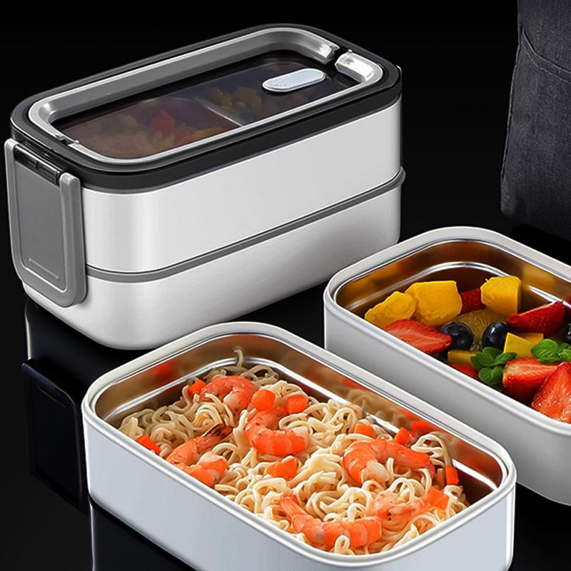 Thermal Lunch Box 2-Layer Meal - Outdoor Camping Meals recension och pris