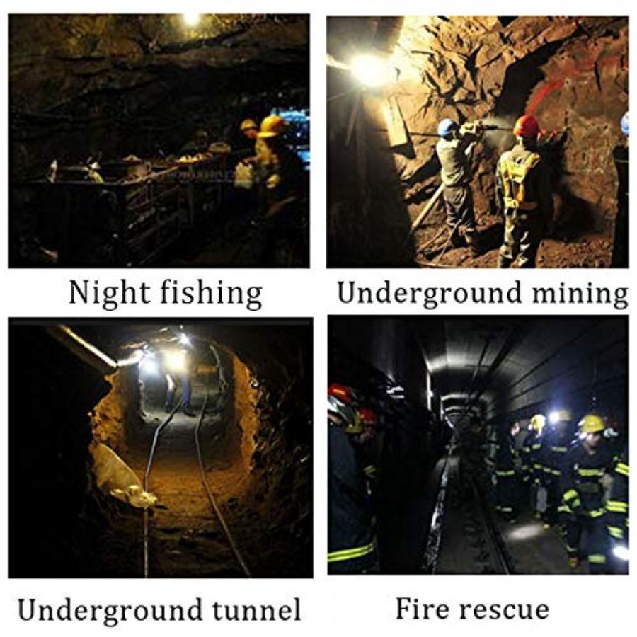 Rechargeable LED Mining Headla - Headlamp recension och pris