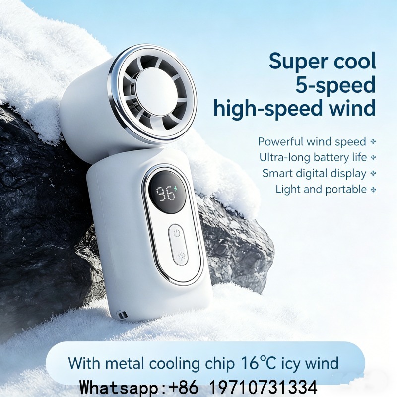 Portable Handheld Fan Mini Cli - Outdoor Camping Umbrella recension och pris