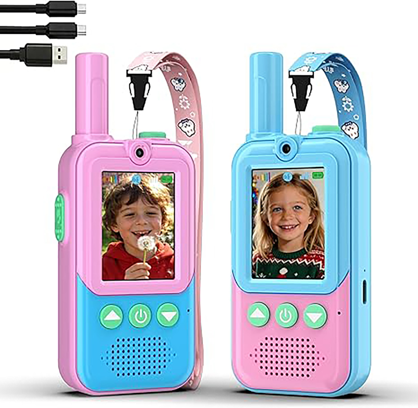 Rechargeable Kids Video Walkie - Outdoor Camping Toys recension och pris
