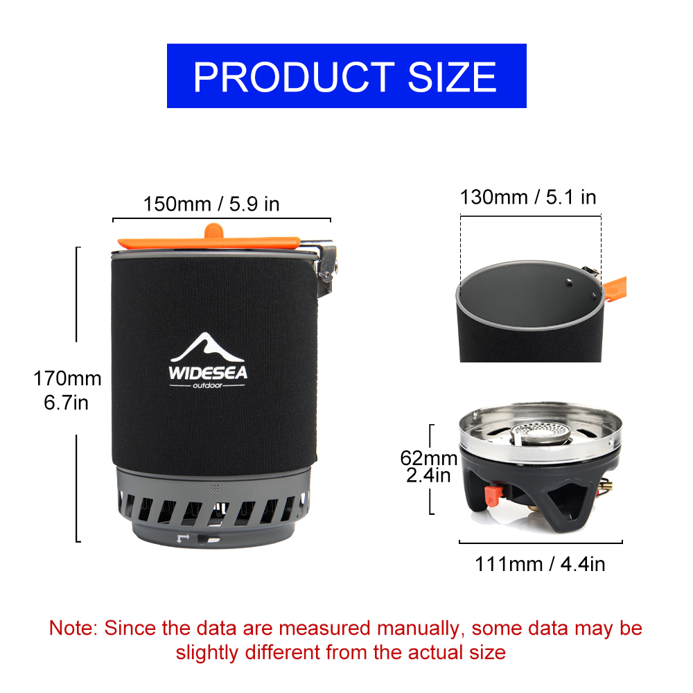 Widesea Camping Cooking System - Outdoor Camping World recension och pris