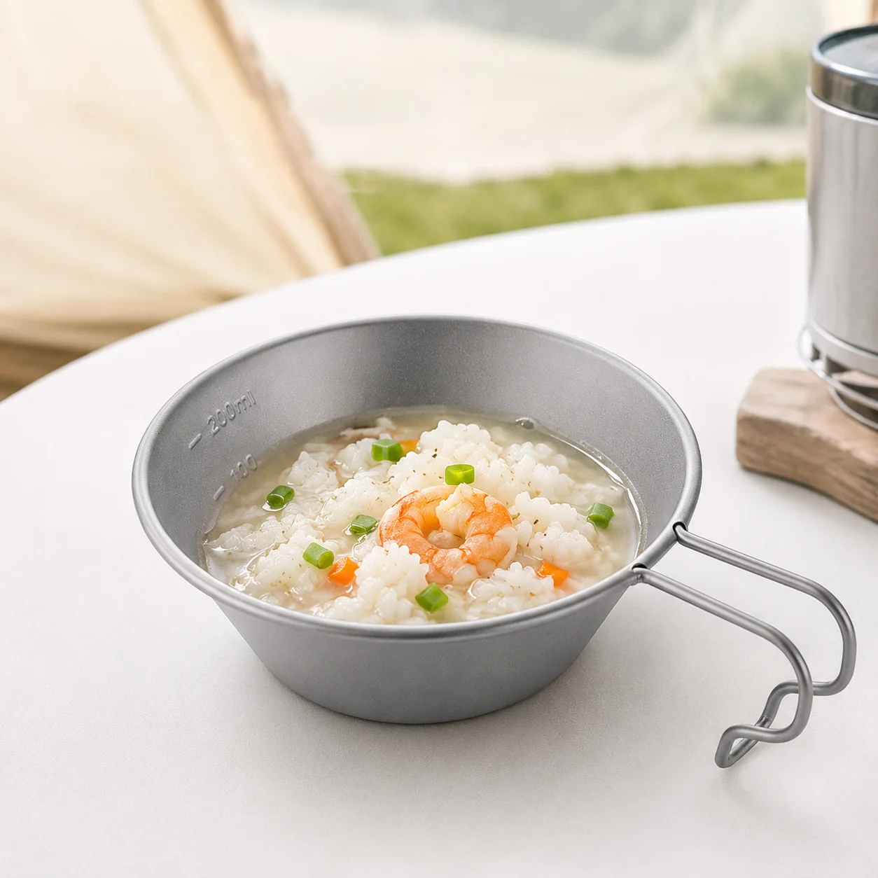 Titanium Sierra Bowl Lightweig - Outdoor Camping Meals recension och pris