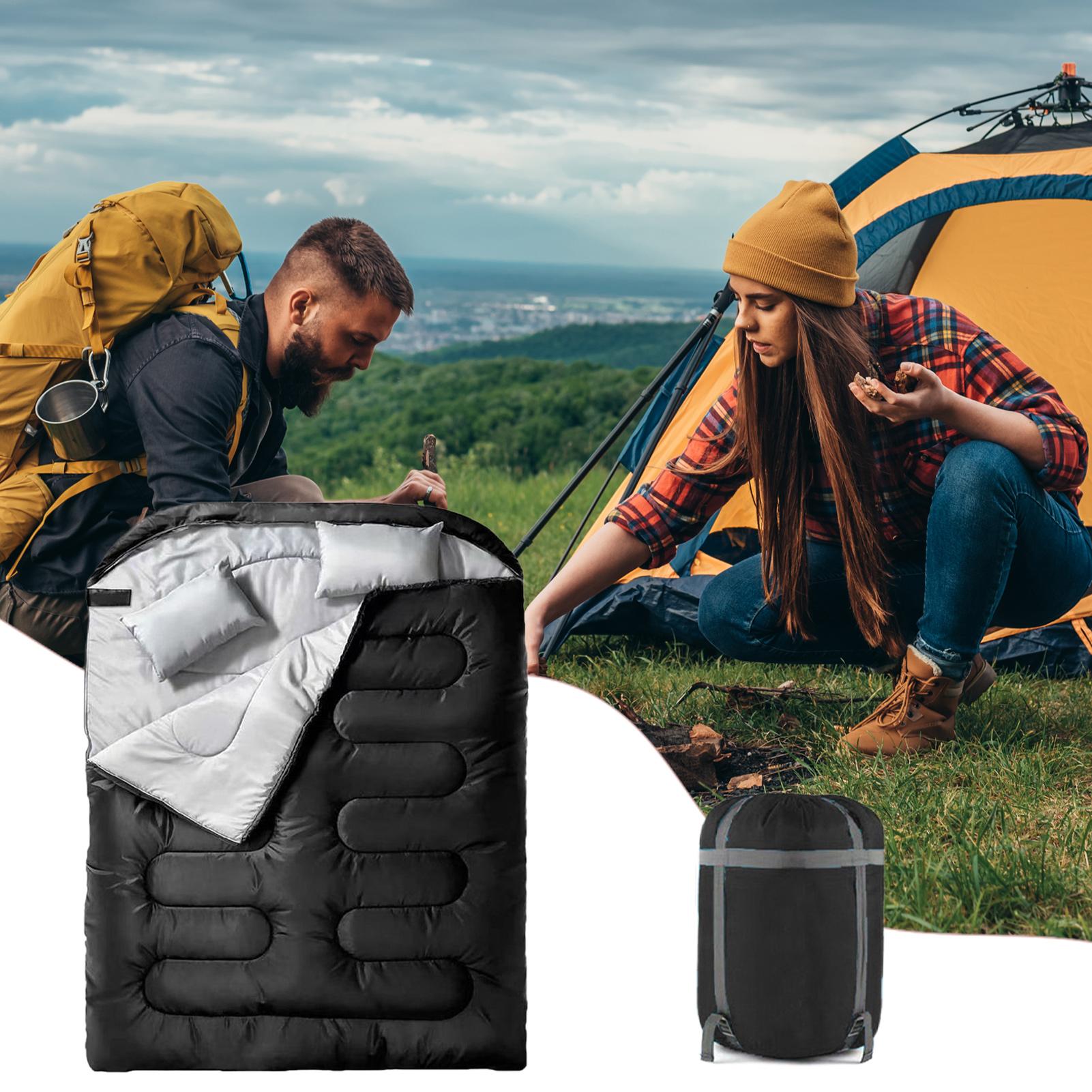 Adults Double Sleeping Bag 2 P - Outdoor Camping Activities For Adults recension och pris