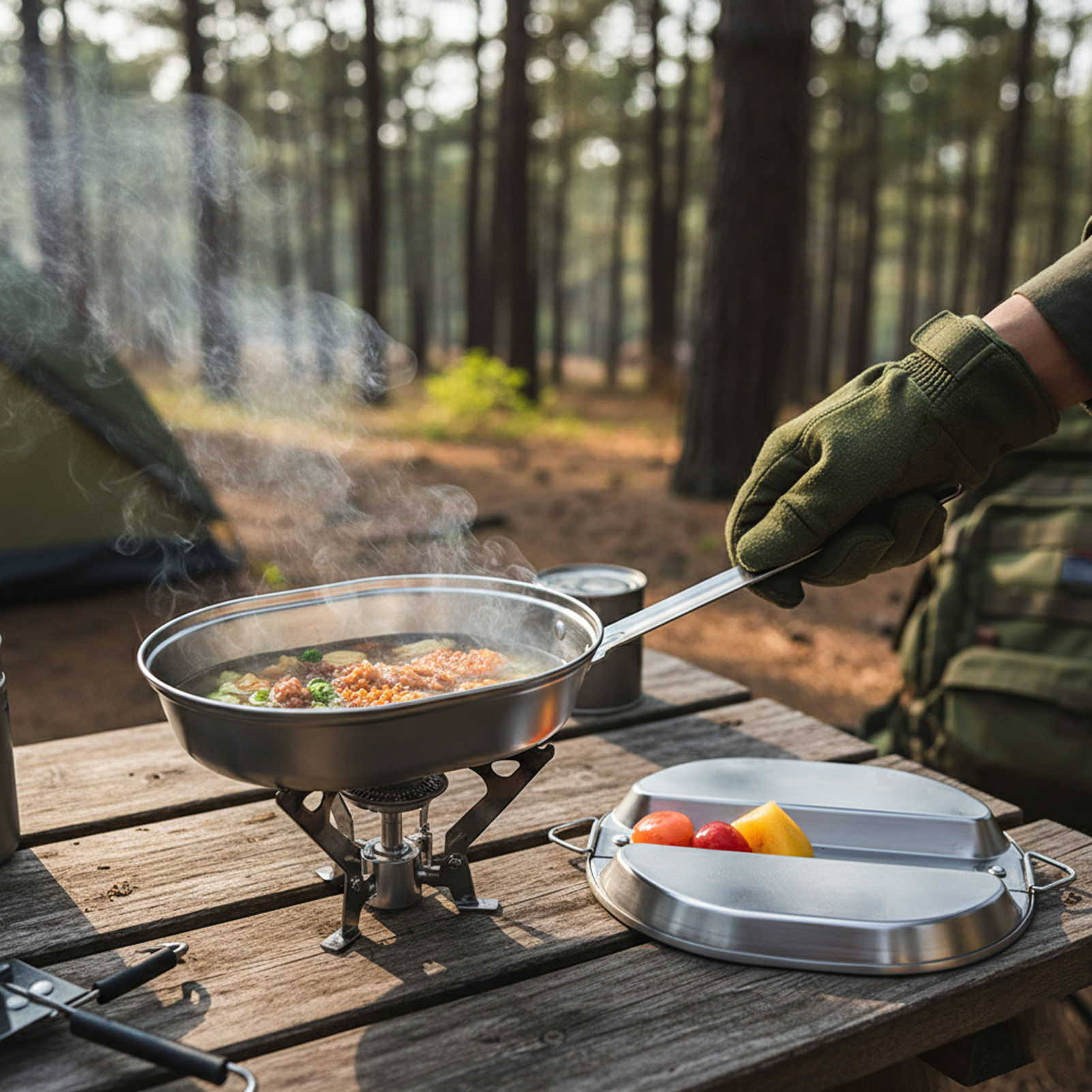 Camping Meal Prep Lunch Box 30 - Outdoor Camping Meals recension och pris