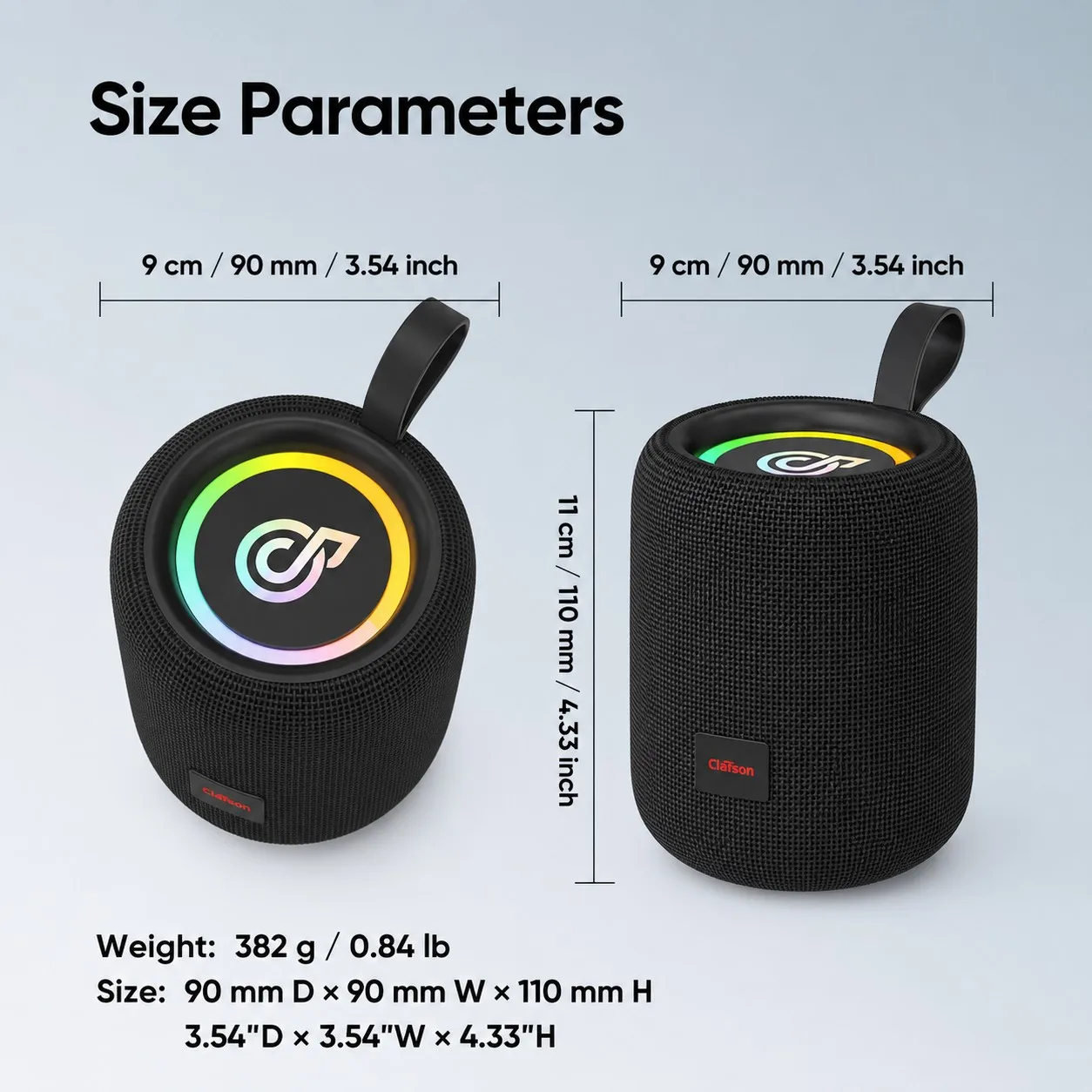 T34 Portable Bluetooth Speaker - Outdoor Camping Videos recension och pris