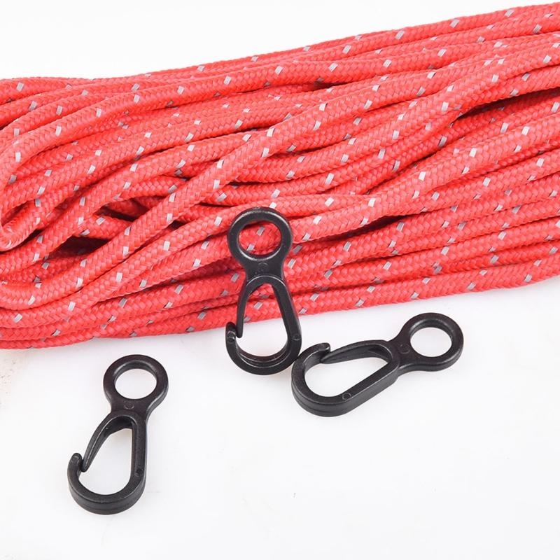 Q39E 10pcs/set Clip Hooks Outd - Outdoor Camping Tarp recension och pris