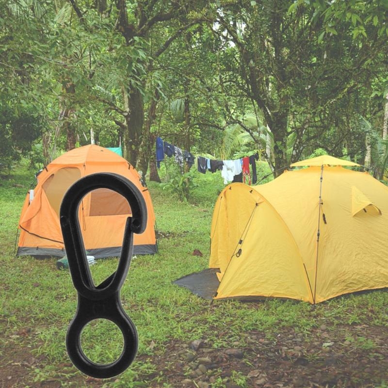 Q39E 10pcs/set Clip Hooks Outd - Outdoor Camping Tarp recension och pris