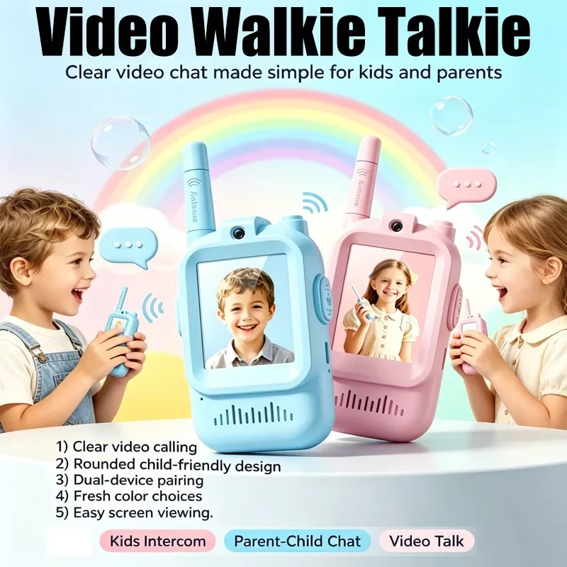 NEW Kids Video Walkie Talkies  - Outdoor Camping Videos recension och pris