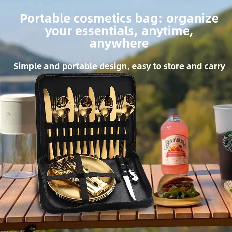Stainless Steel Portable Table - Outdoor Camping Meals recension och pris