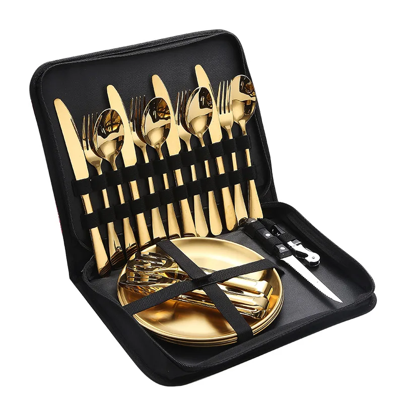 Stainless Steel Portable Table - Outdoor Camping Meals recension och pris