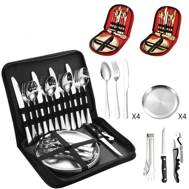 Stainless Steel Portable Table - Outdoor Camping Meals recension och pris