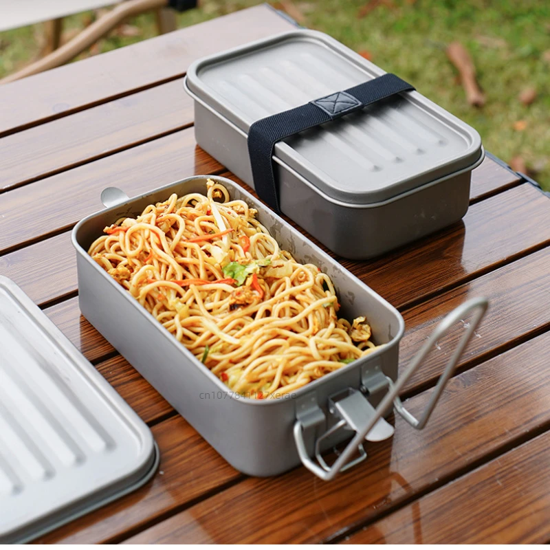 Outdoor Pure Titanium Square L - Outdoor Camping Meals recension och pris