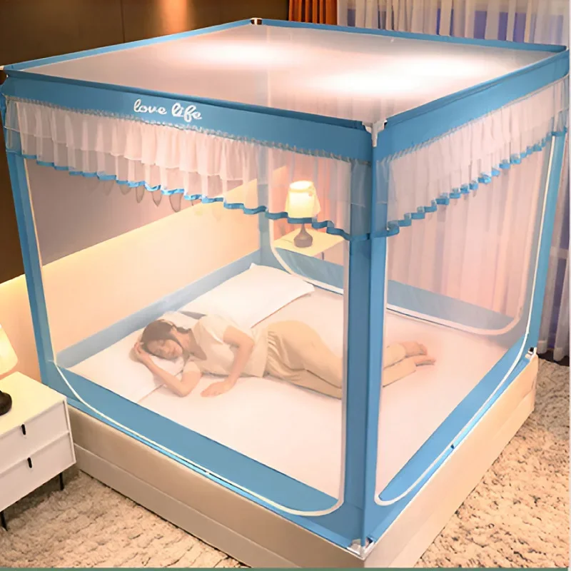 Mosquito Net with Three Open D - Outdoor Yurt Camping recension och pris