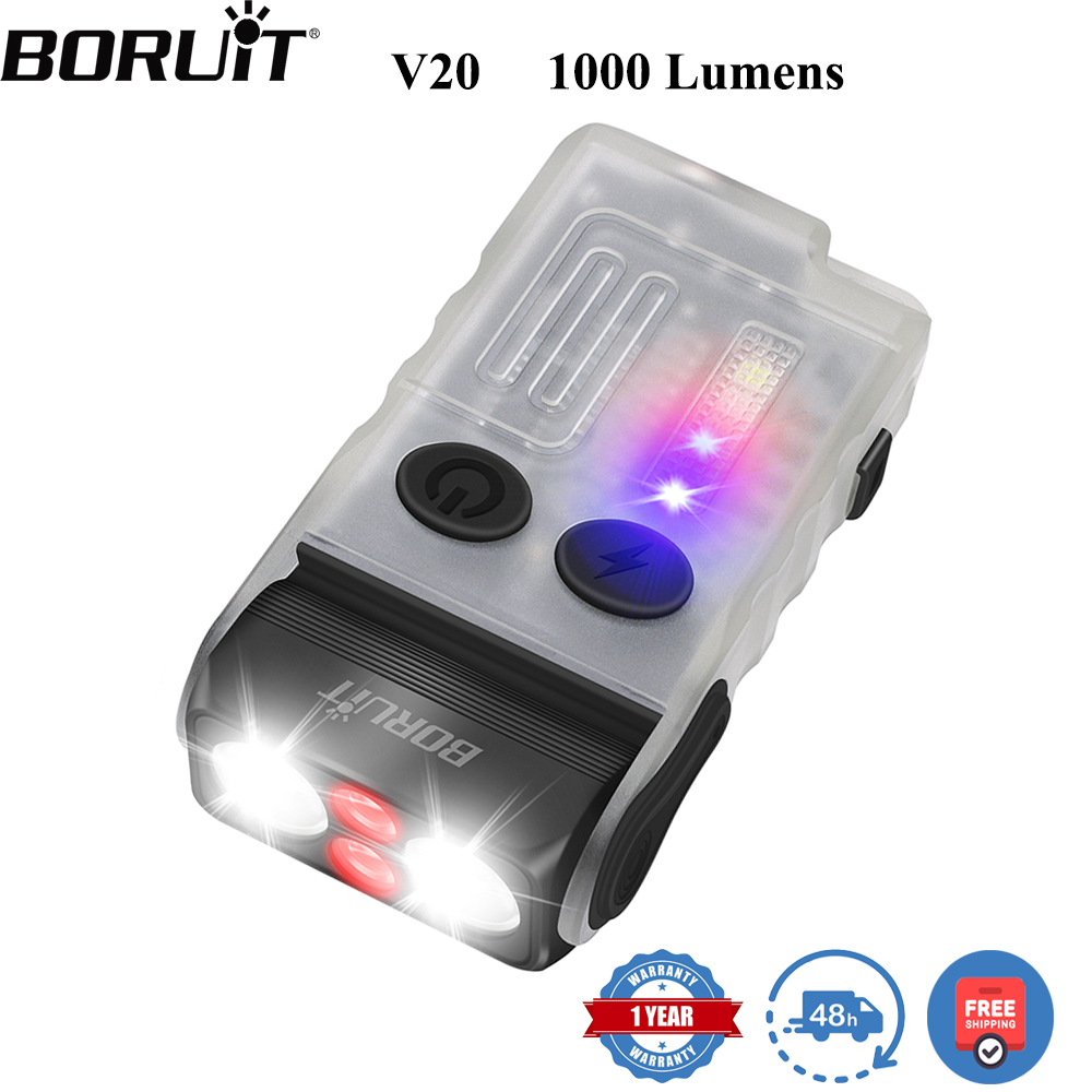 BORUiT V20 Fluorescence Buzzer - Headlamp recension och pris