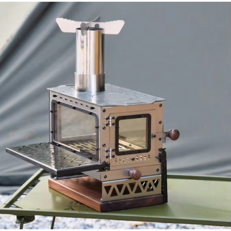 Wizard Mini Portable Stainless - Outdoor Camping Fireplace recension och pris