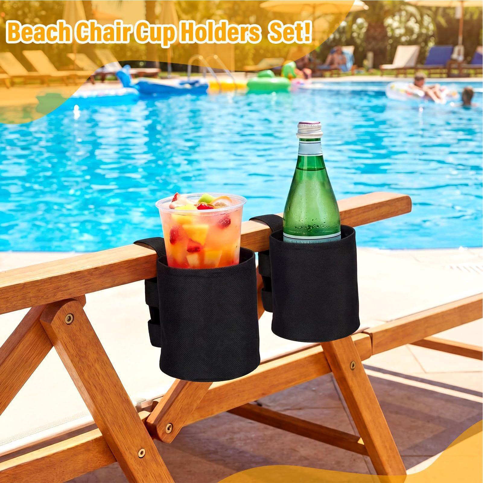 Beach Chair Cup Holder And Dri - Outdoor Camping Table And Chairs recension och pris