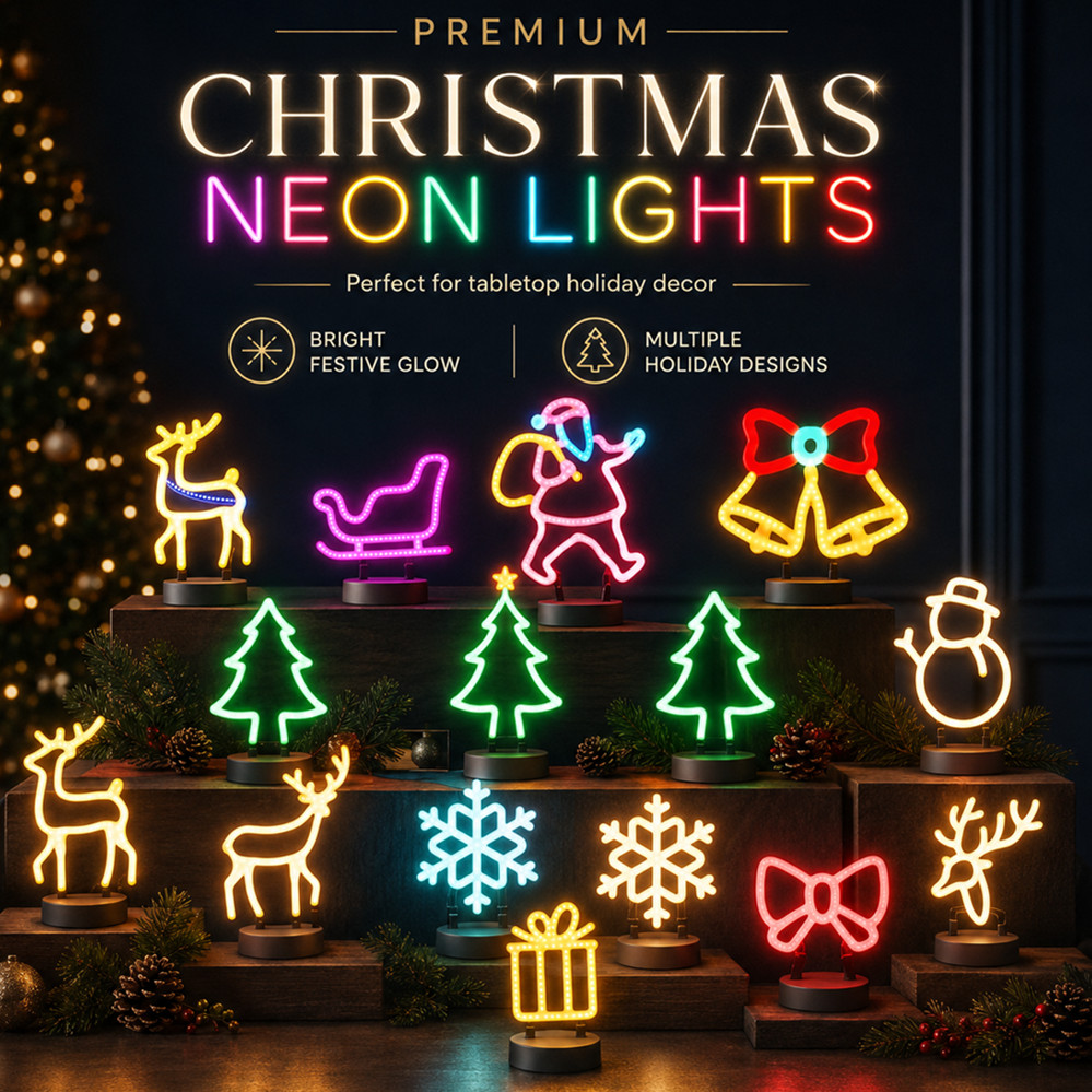 Christmas Decoration LED Neon  - Headlamp recension och pris
