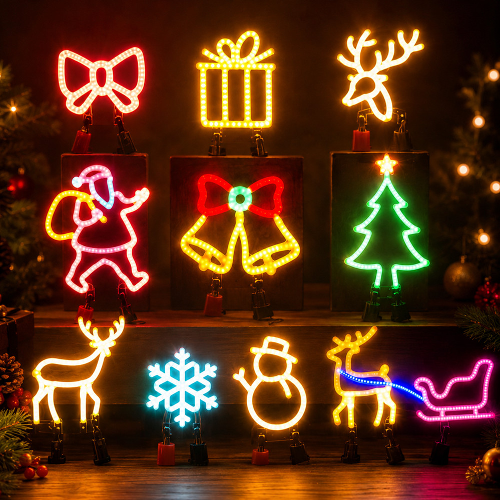 Christmas Decoration LED Neon  - Headlamp recension och pris