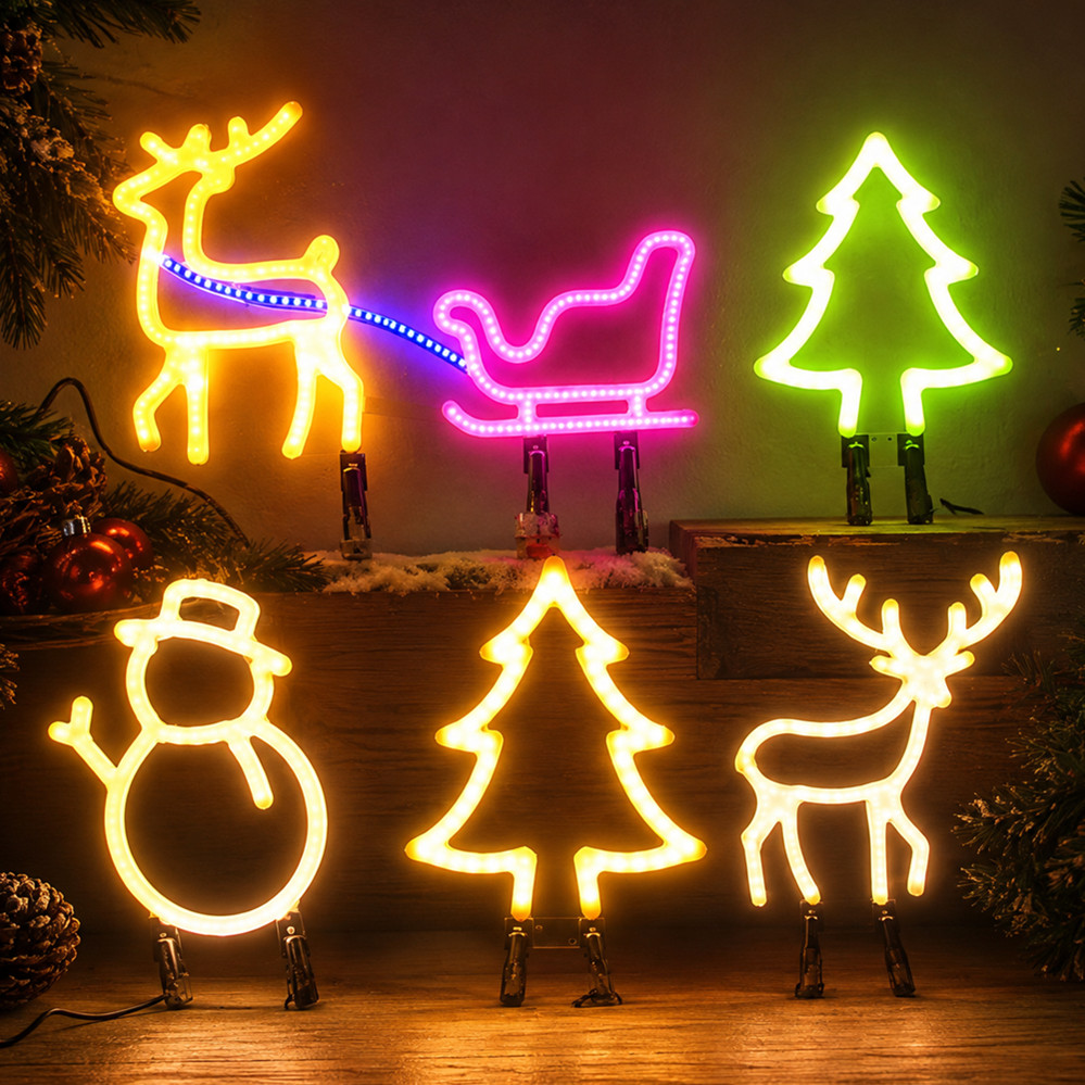 Christmas Decoration LED Neon  - Headlamp recension och pris